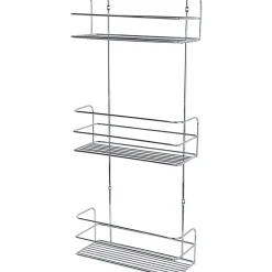 Seinään kiinnitettävä teline 3 hyllyä