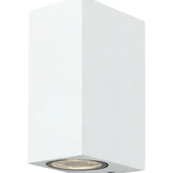 Seinävalaisin Sund Duo IP44 GU10 max 2 x 11 W valkoinen