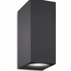 Seinävalaisin WiZ Up&Down musta 2x5W RGB