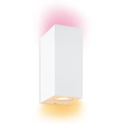 Seinävalaisin WiZ Up&Down valkoinen 2x5W RGB