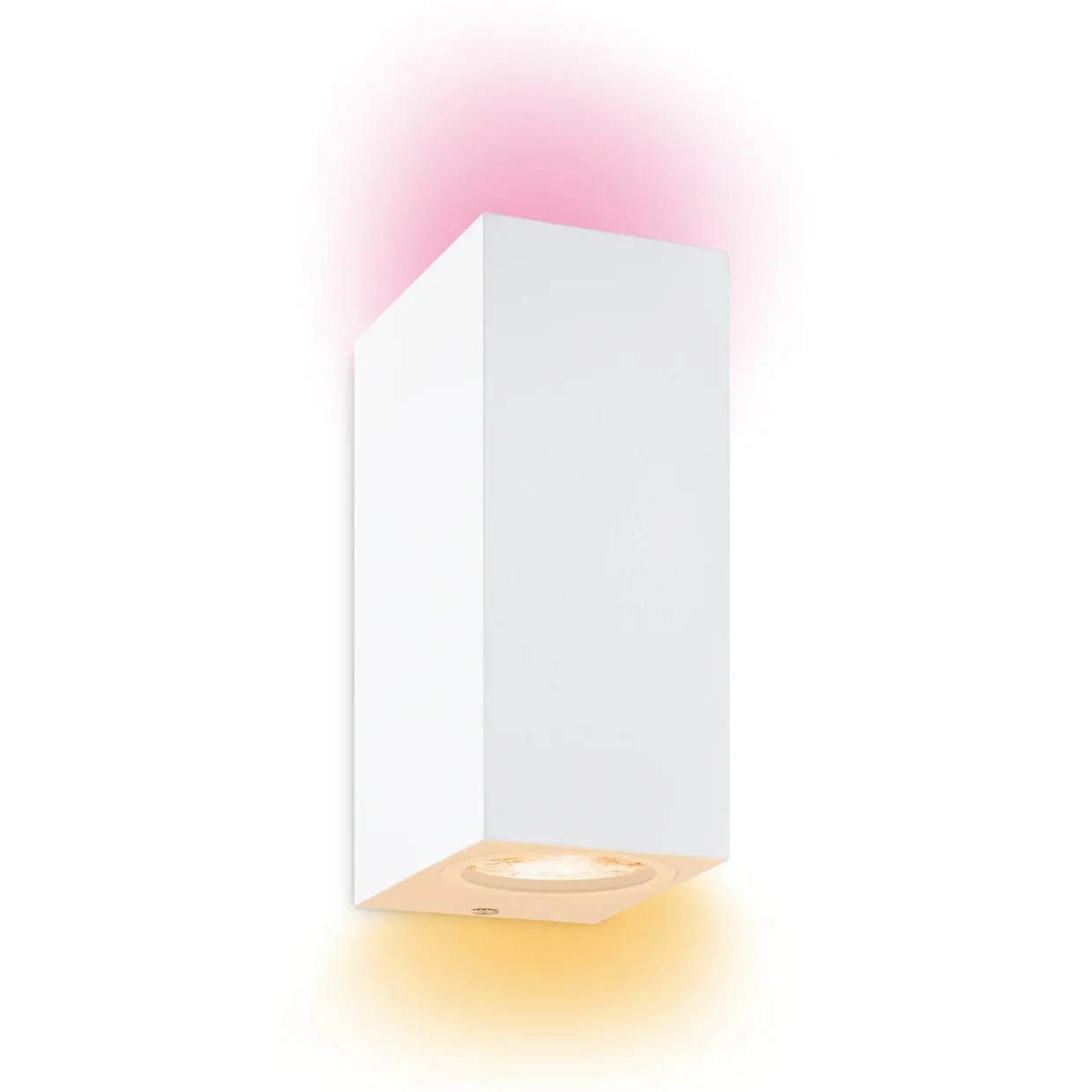 Seinävalaisin WiZ Up&Down valkoinen 2x5W RGB