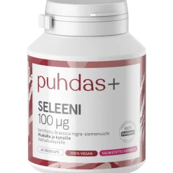 Seleeni Puhdas+ 100 µg 60 kaps