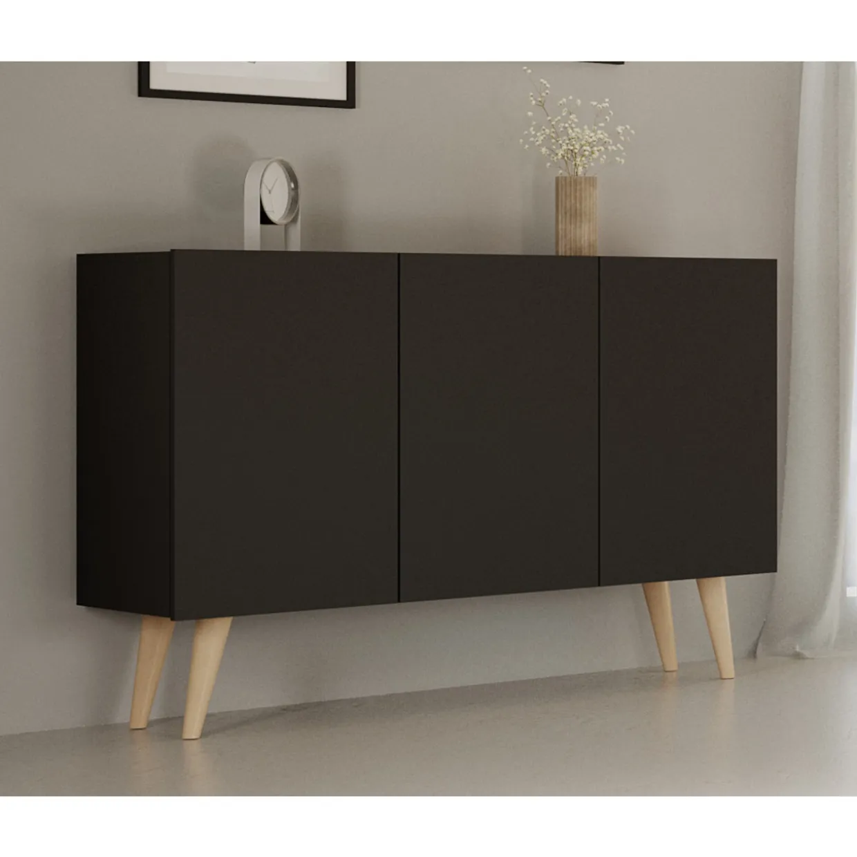 Senkki Kocot 120 cm Toronto musta