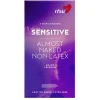 Sensitive lateksiton kondomi 6 kpl