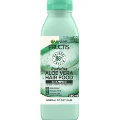 Shampoo Garnier 350 ml Aloe Vera Hair Food normaaleille ja kuiville hiuksille