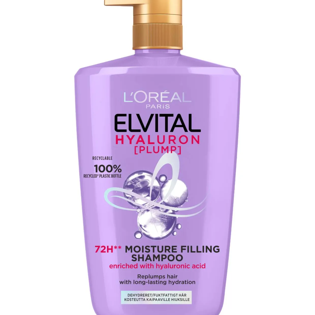 Shampoo Loreal Elvital 1 l Hyaluron Plump
