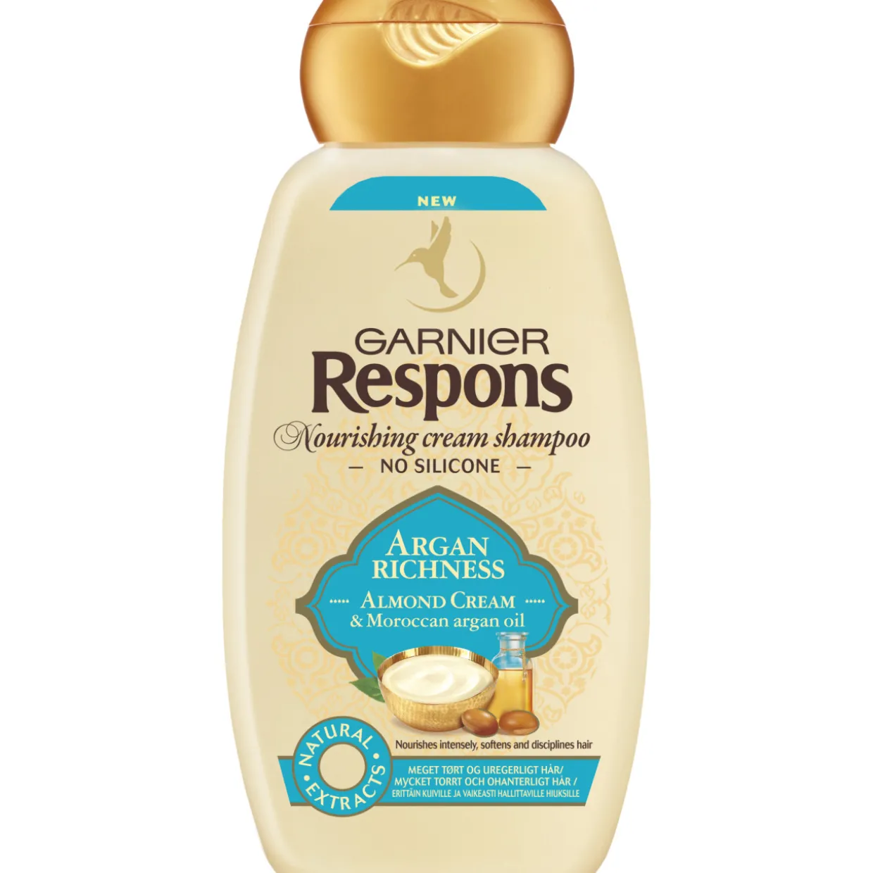 Shampoo 250 ml Argan Richness erittäin kuiville hiuksille
