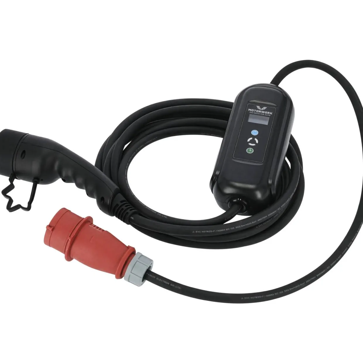 Sähköauton latauslaite Motorwerk EV Type2 11kW 5m