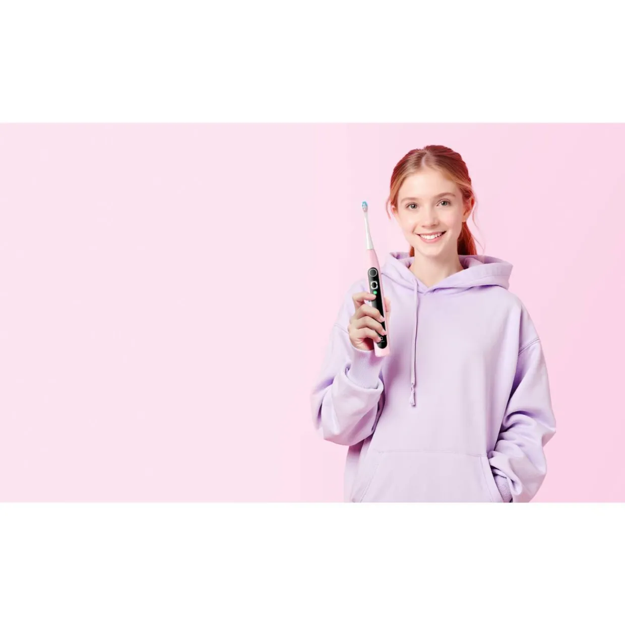 Sähköhammasharja Oclean X Kids Set pinkki