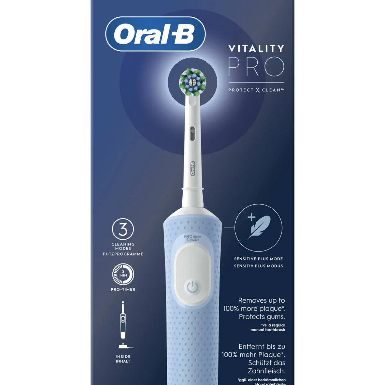 Sähköhammasharja Oral-B Vitality Pro Vapor Blue