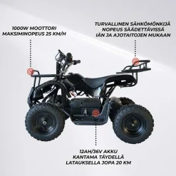Sähkömönkijä Swoop Ranger 1000 W
