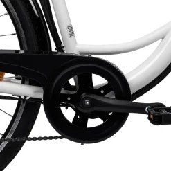 Sähköpyörä Swoop Classic 28", naisten, valkoinen