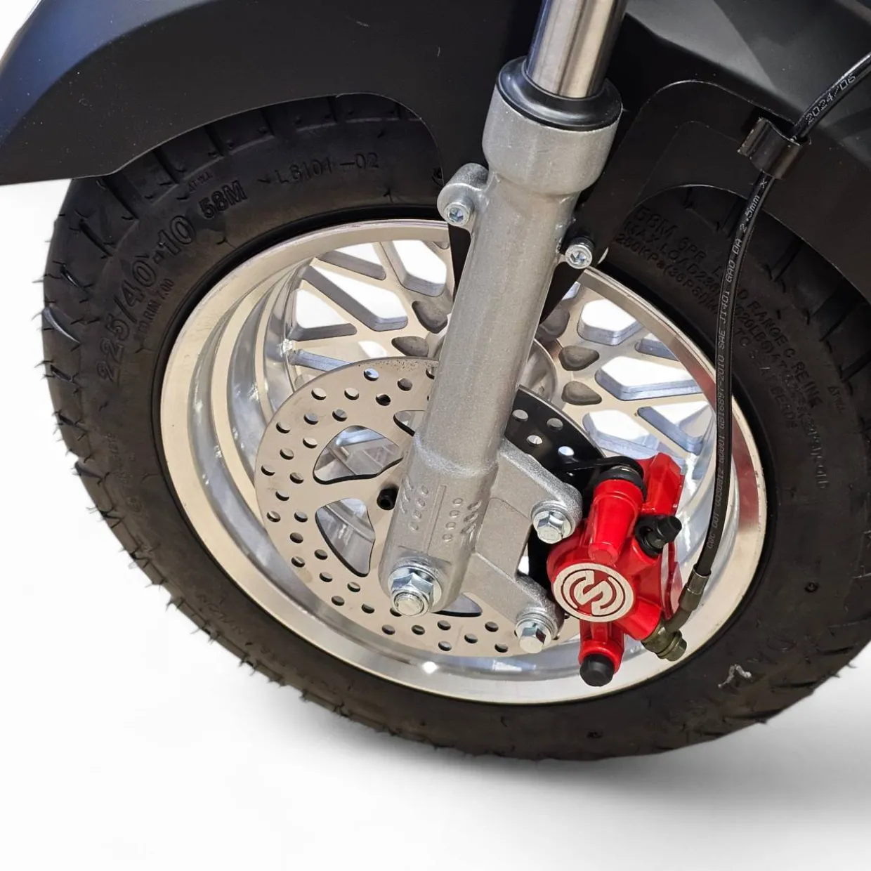 Sähköskootteri E-Go Evo2, tupla-akku, musta