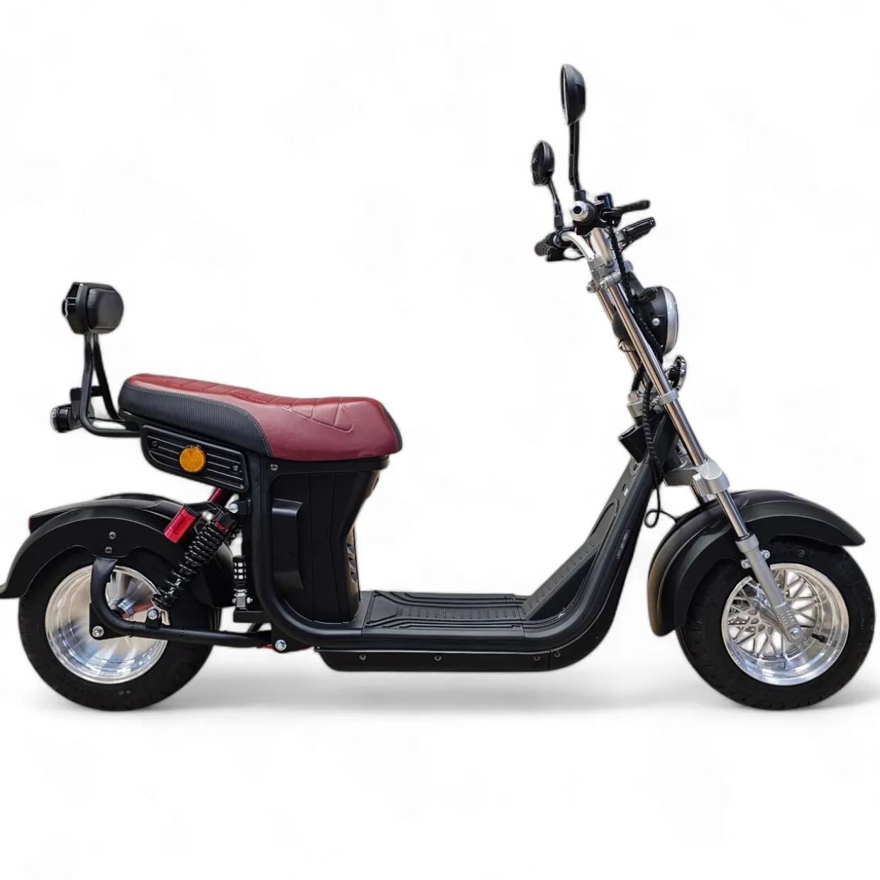 Sähköskootteri E-Go Evo2, tupla-akku, musta