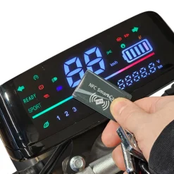 Sähköskootteri E-Go Evo2, tupla-akku, musta