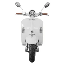 Sähköskootteri Racceway E-Century, valkoinen