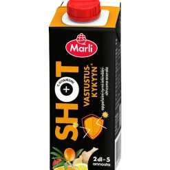 Shot Marli 2 dl Tyrni-inkivääri-appelsiini-acerola