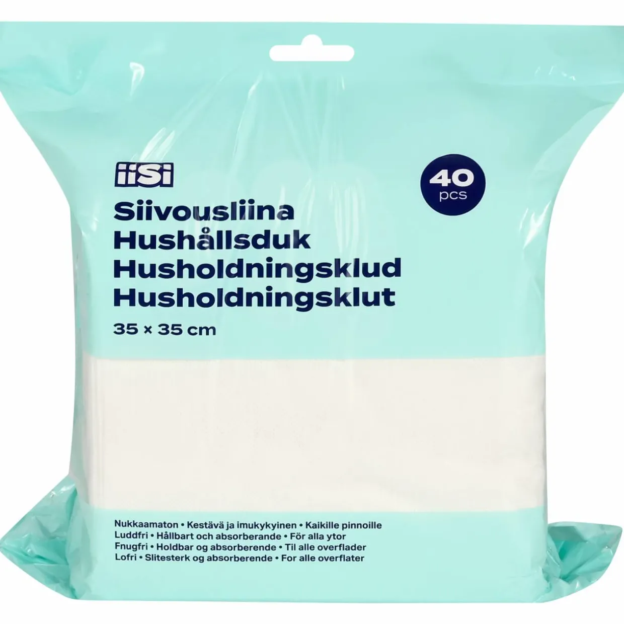 Siivousliina Iisi BIO 40 kpl/pkt