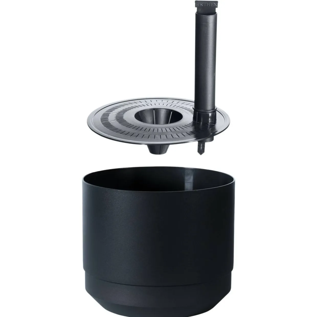 Säiliöruukku Orthex 25 cm musta