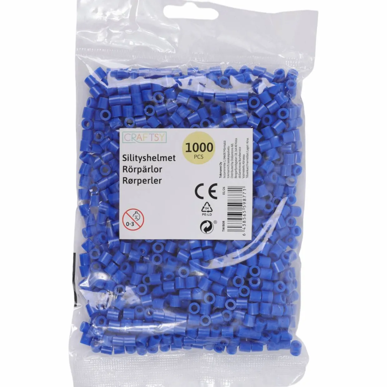 Silityshelmet Craftsy 1000 kpl eri värejä