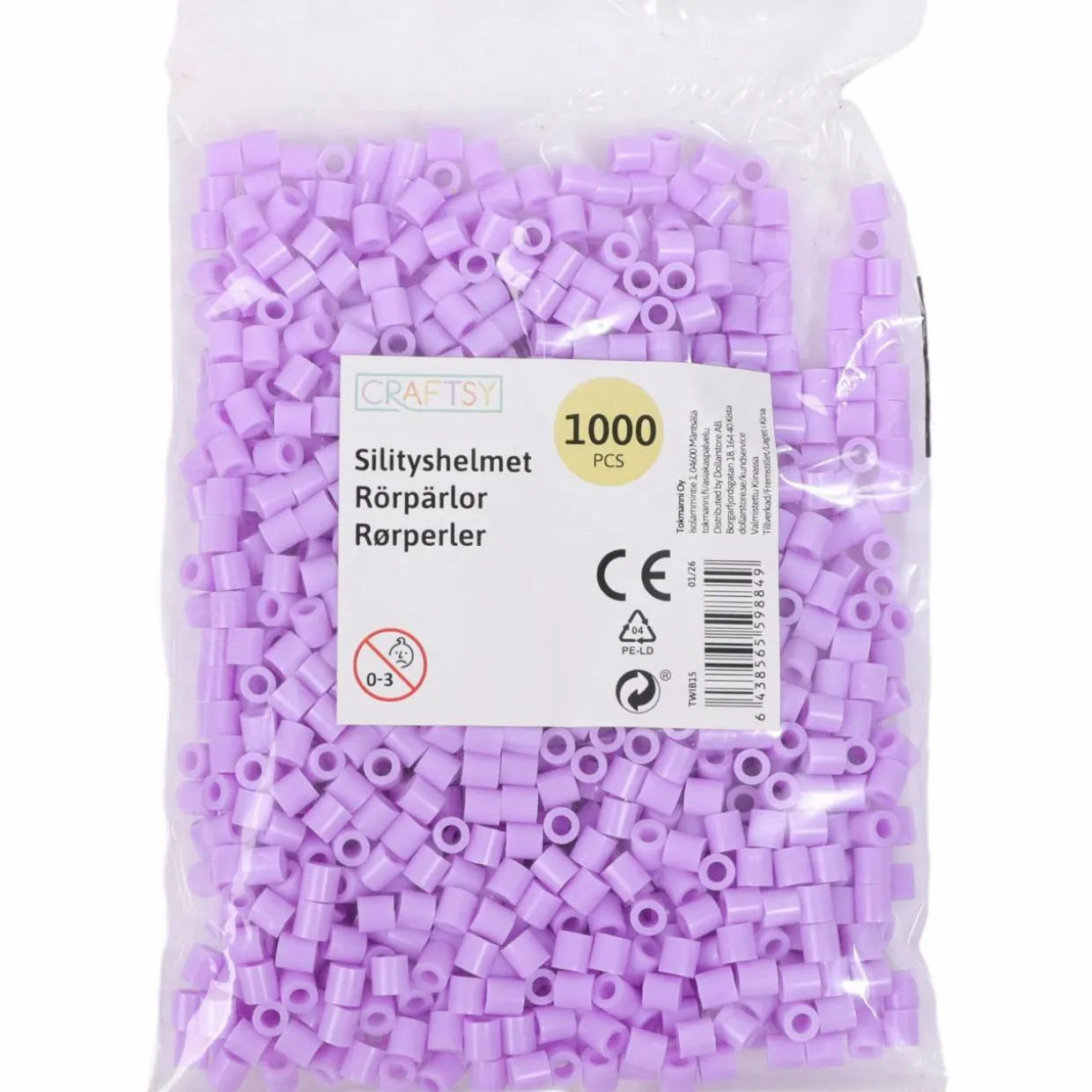 Silityshelmet Craftsy 1000 kpl eri värejä