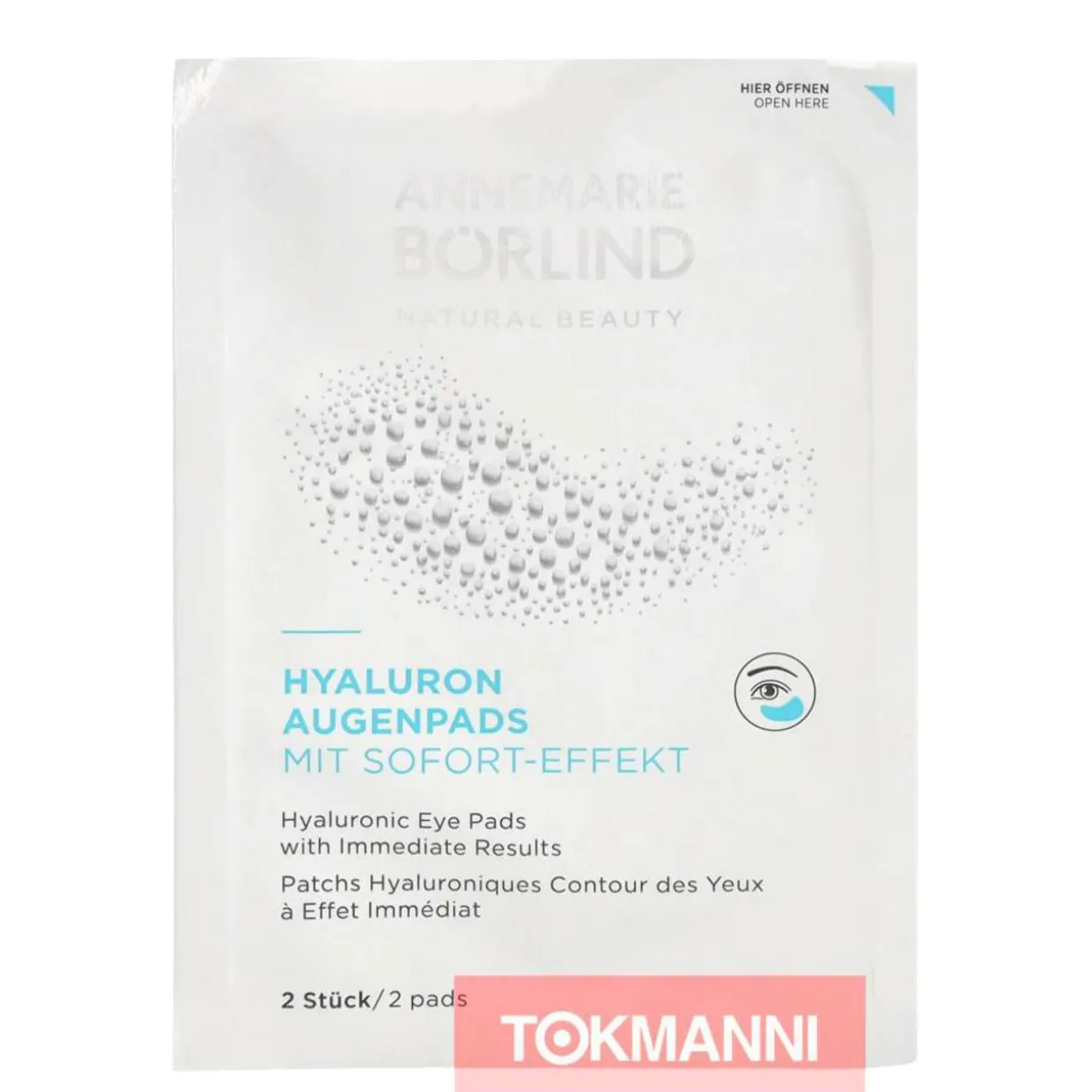 Silmänaluslaput, Annemarie Börlind 14,88 g Hyalluronic