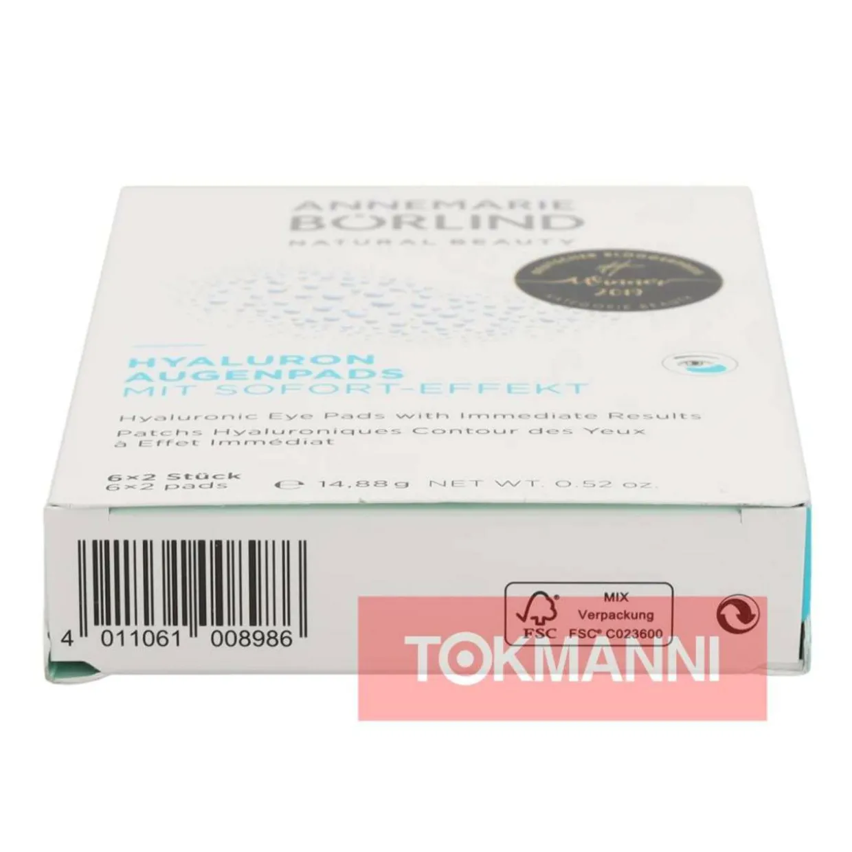 Silmänaluslaput, Annemarie Börlind 14,88 g Hyalluronic