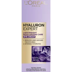 Silmänympärysvoide L'Oréal Paris 15 ml Hyaluron Expert kuivalle iholle