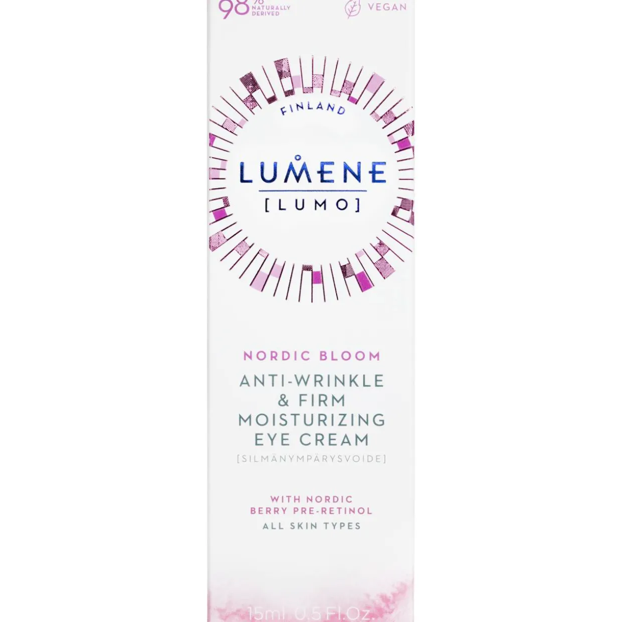 Silmänympärysvoide Lumene LUMO 15 ml silottava & kiinteyttävä