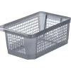 Säilytyskori Basic L pinottava kuultoharmaa/14 L