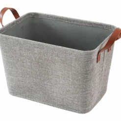 Säilytyskori Kotikulta 38 x 26 x 25 cm Ribe harmaa