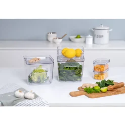 Säilytyslaatikko SmartStore L Compact Square kirkas