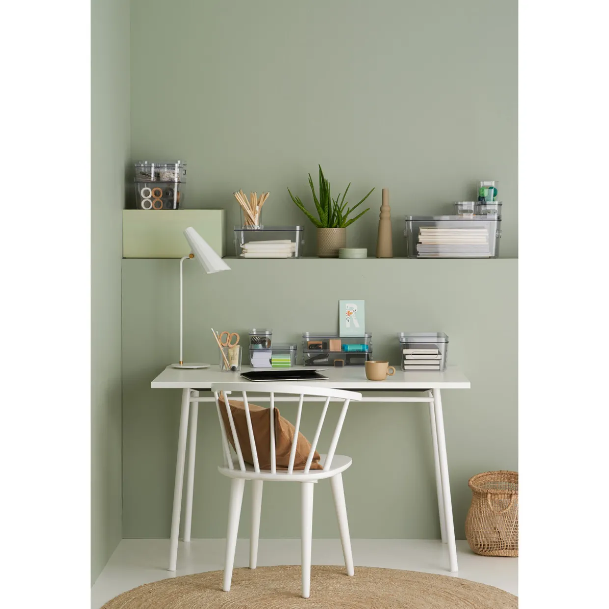 Säilytyslaatikko SmartStore Compact Clear L