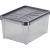 Säilytyslaatikko SmartStore Compact Clear M