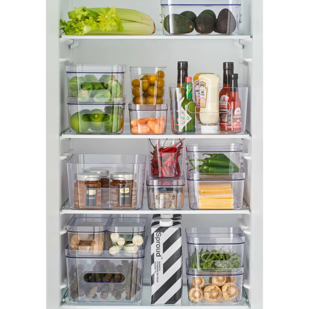 Säilytyslaatikon kansi SmartStore Compact Clear M
