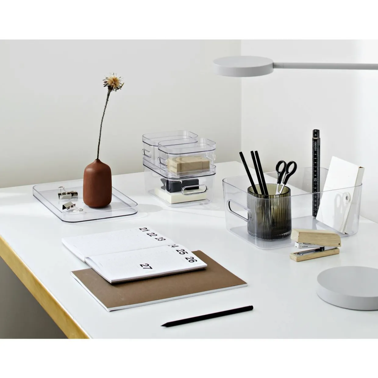 Säilytyslaatikon kansi SmartStore Compact Clear M