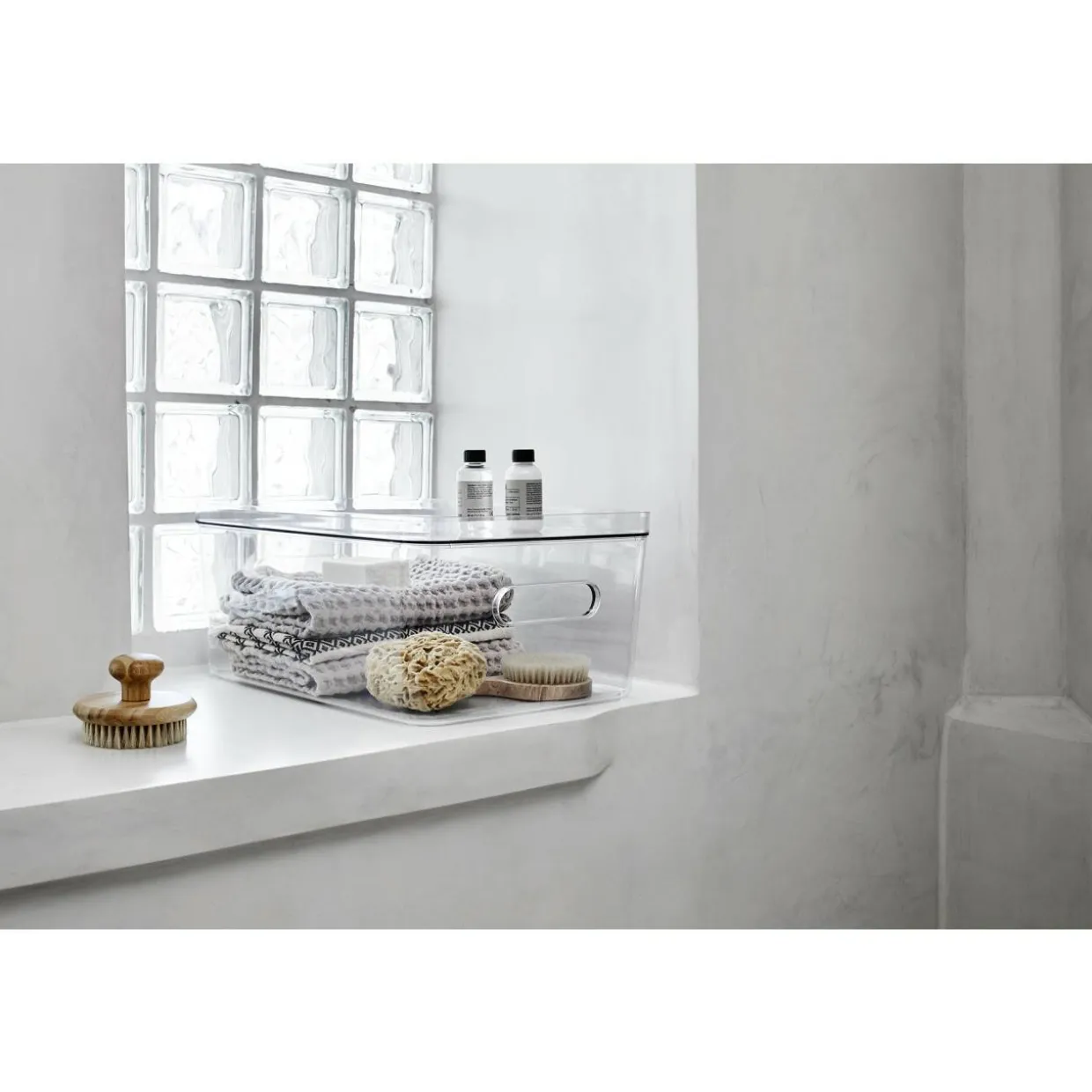 Säilytyslaatikon kansi SmartStore Compact Clear L