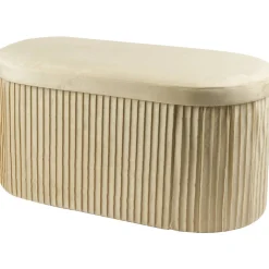 Säilytyspenkki Kotikulta 76 x 38 x 38 cm Lugano beige