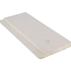 Sisustuspaneeli Cent STP 14x120x4470, Kuusi, Valkolakattu, Päätypontattu 6 kpl