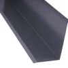 Sivuliitäntäpelti Keraplast, 75+115 mm, 90° tummanharmaa, 1,25 m + täytepala