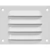 Säleikkö Europlast MR14105 140 x 105 mm metalli valkoinen