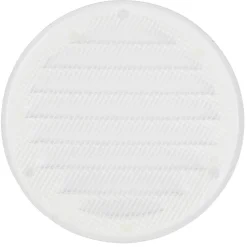 Säleikkö Europlast MR100 halkaisija 100 mm metalli valkoinen