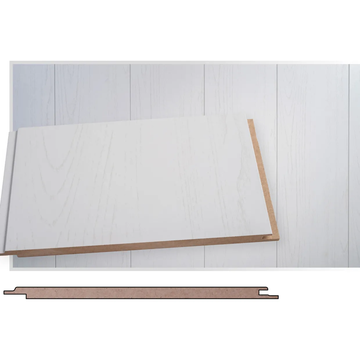 SMART STP-0 ympäripontattu MDF 8X195X2070 5KPL