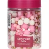 Sokerihelmet FunCakes 80 g pehmeät Pink Celebration Mix