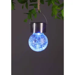 SOLAR LED-riippulasipallo RGBW