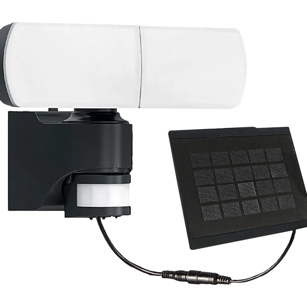 SOLAR LED-seinävalaisin 2in1 3xC