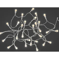 SOLAR LED-valonauha Kupla 30LED
