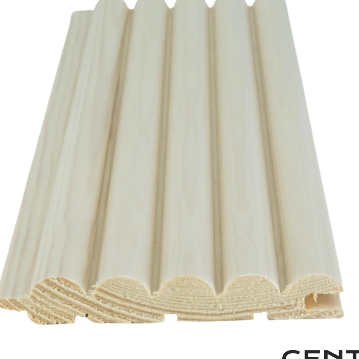 Sormipaneeli Cent 15x95x3300, Mänty, Valkolakattu, 5 kpl