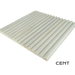 Sormipaneeli Cent 15x95x2400, Mänty, Valkolakattu, 5 kpl