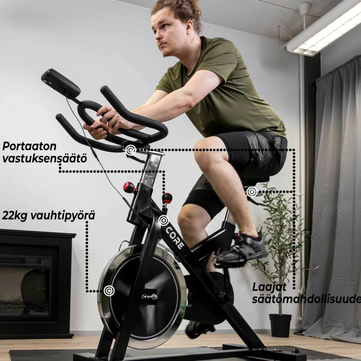 Spinningpyörä Core 2200